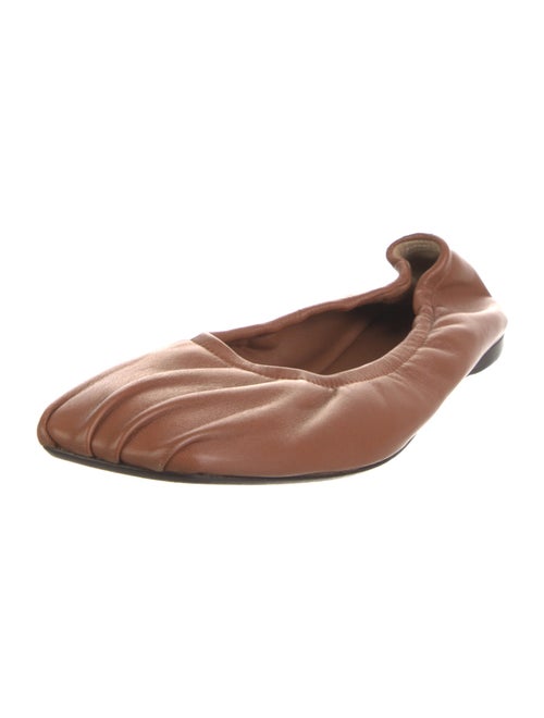FRAME Leather Ballet Flats