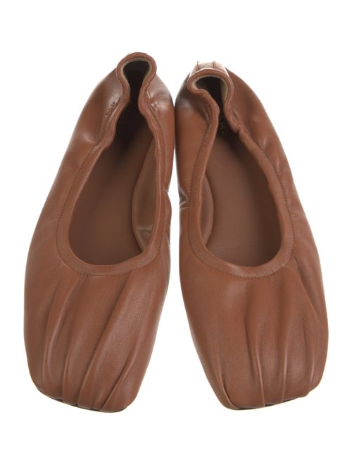 FRAME Leather Ballet Flats