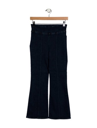 FRAME Mid-Rise Wide Leg Jeans