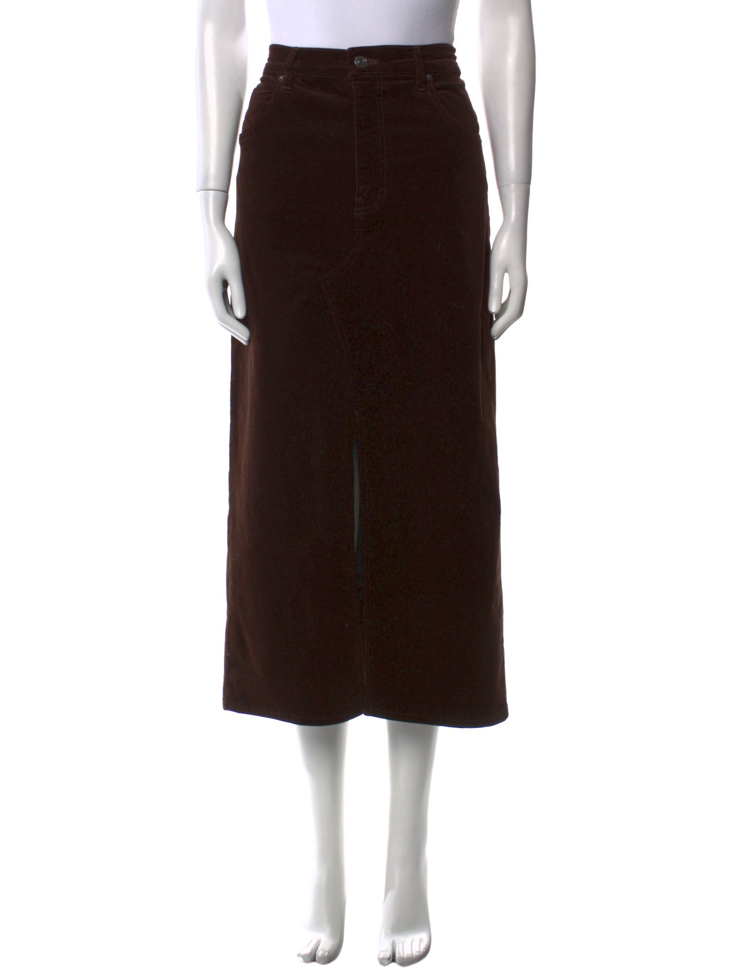 FRAME Midi Length Skirt