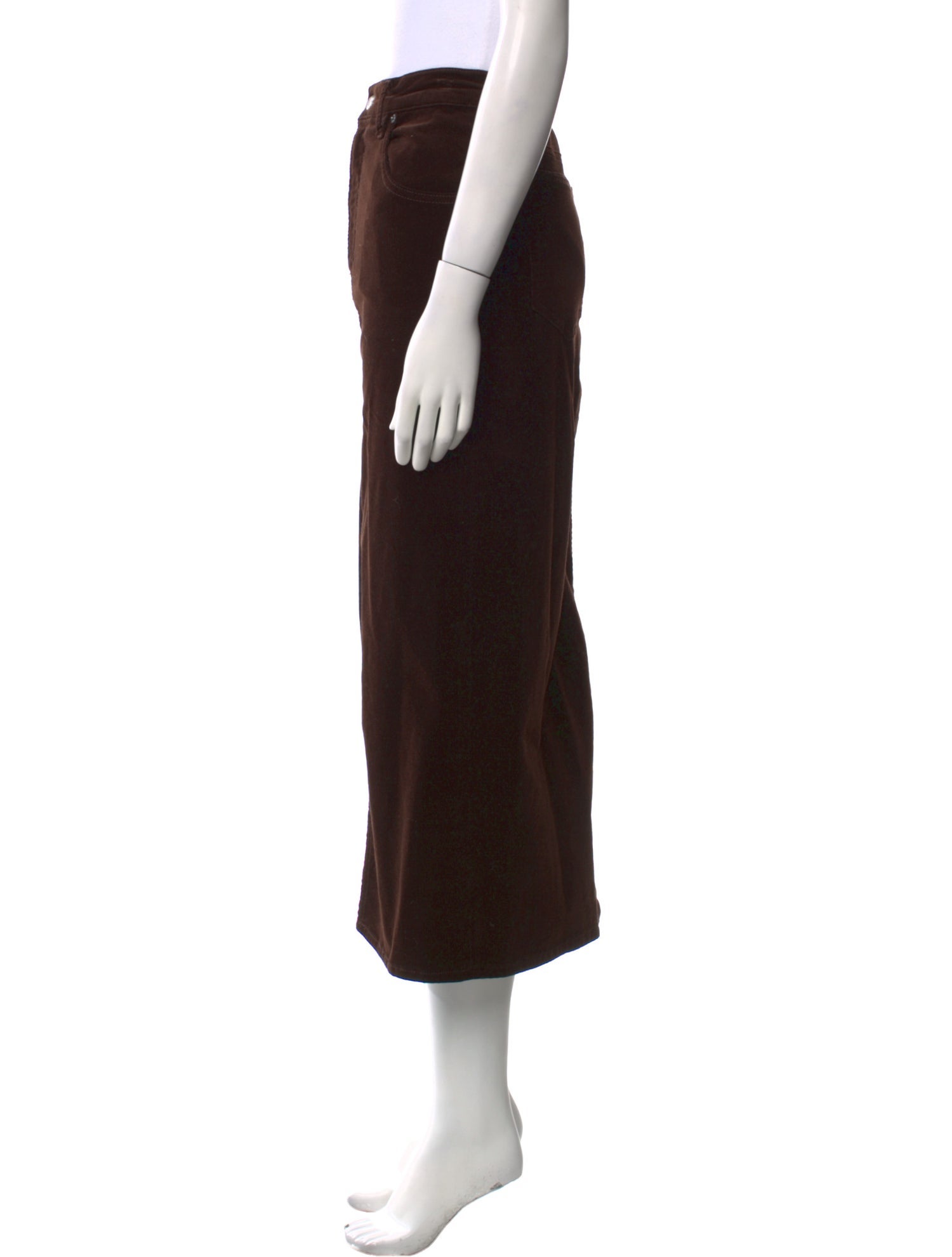 FRAME Midi Length Skirt