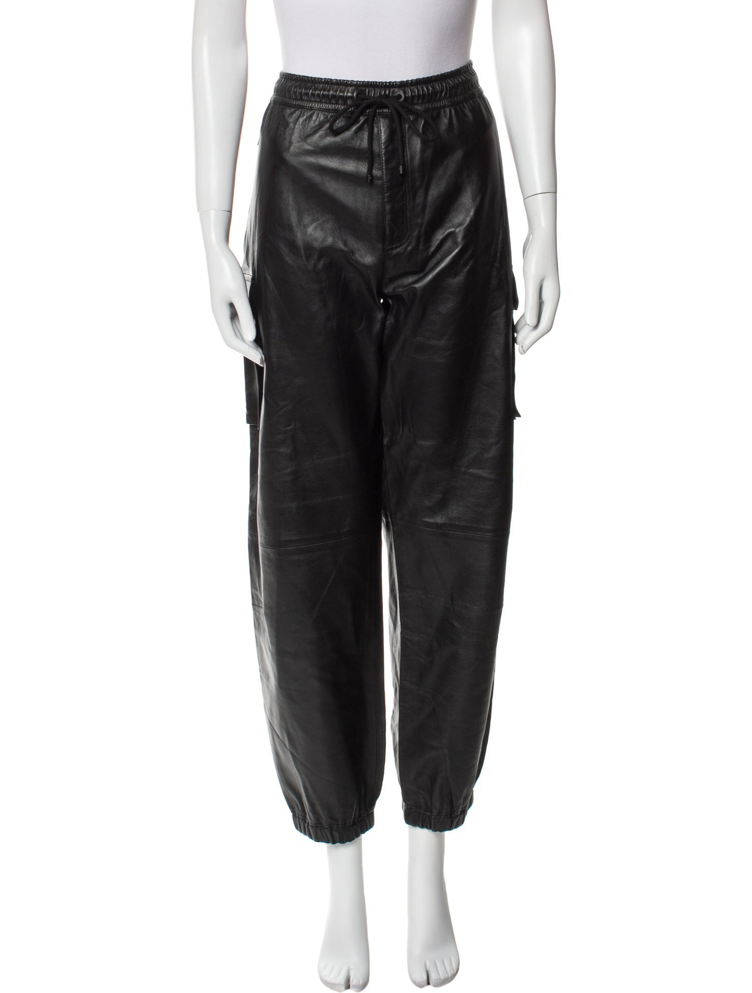 FRAME Lamb Leather Skinny Leg Pants w/ Tags