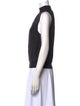 FRAME Mock Neck Sleeveless Top