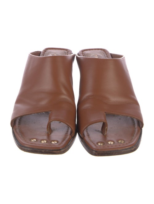 FRAME Leather Slides