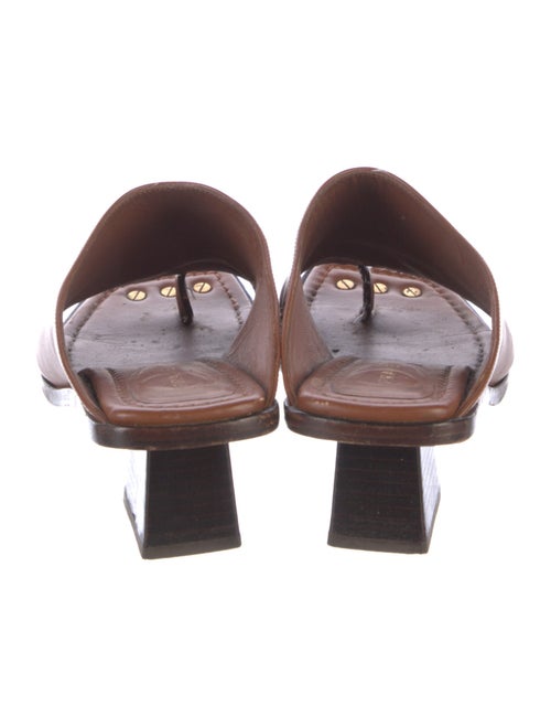 FRAME Leather Slides