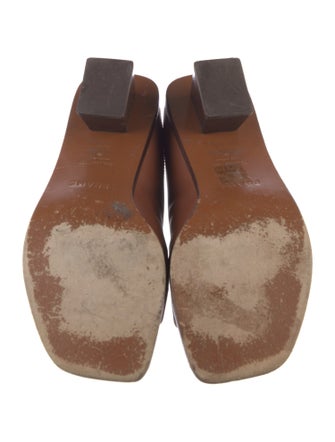 FRAME Leather Slides