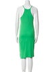 FRAME Scoop Neck Knee-Length Dress