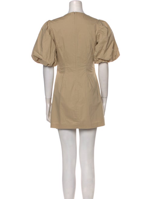 FRAME Square Neckline Mini Dress