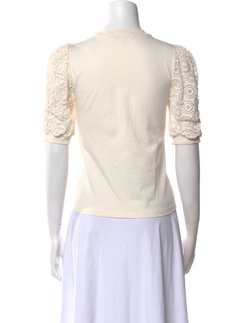 FRAME Bateau Neckline Short Sleeve Top