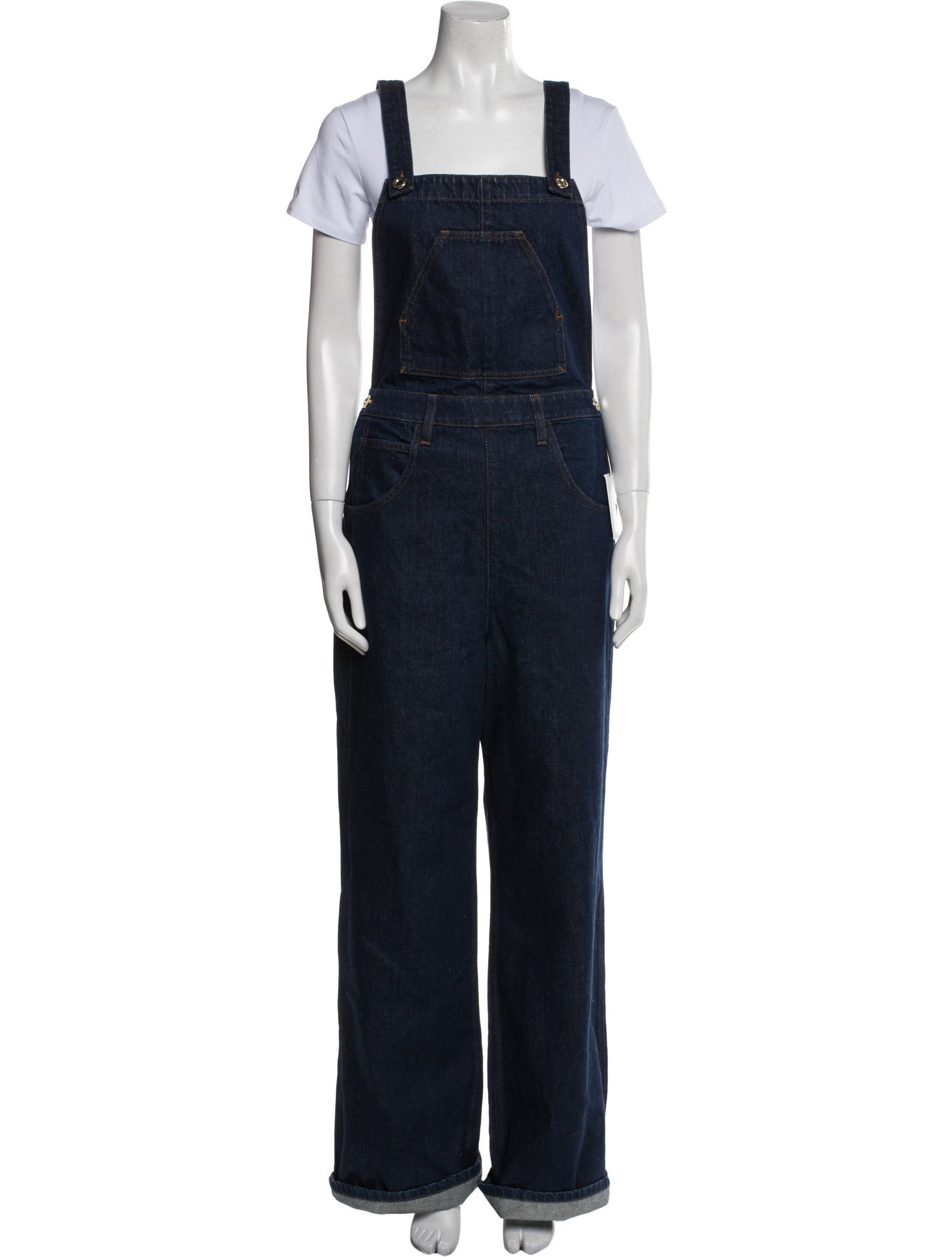 FRAME Square Neckline Jumpsuit w/ Tags