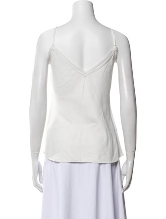 FRAME V-Neck Sleeveless Top