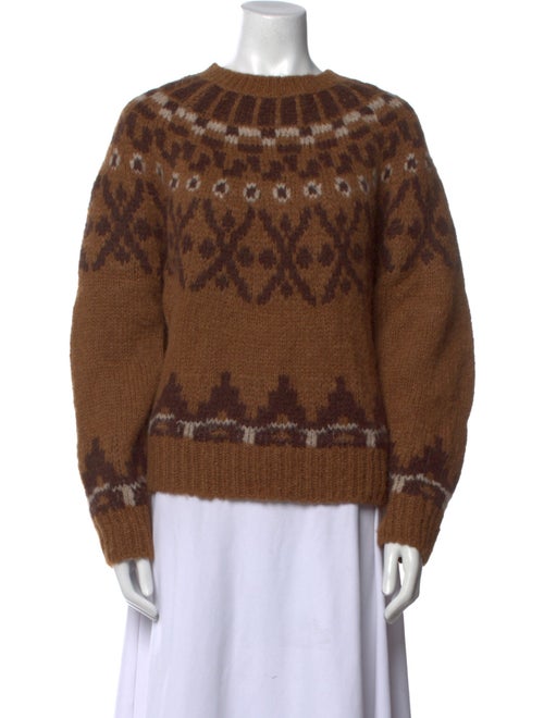 FRAME Alpaca Printed Sweater