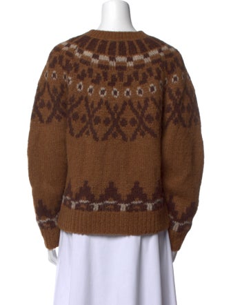 FRAME Alpaca Printed Sweater