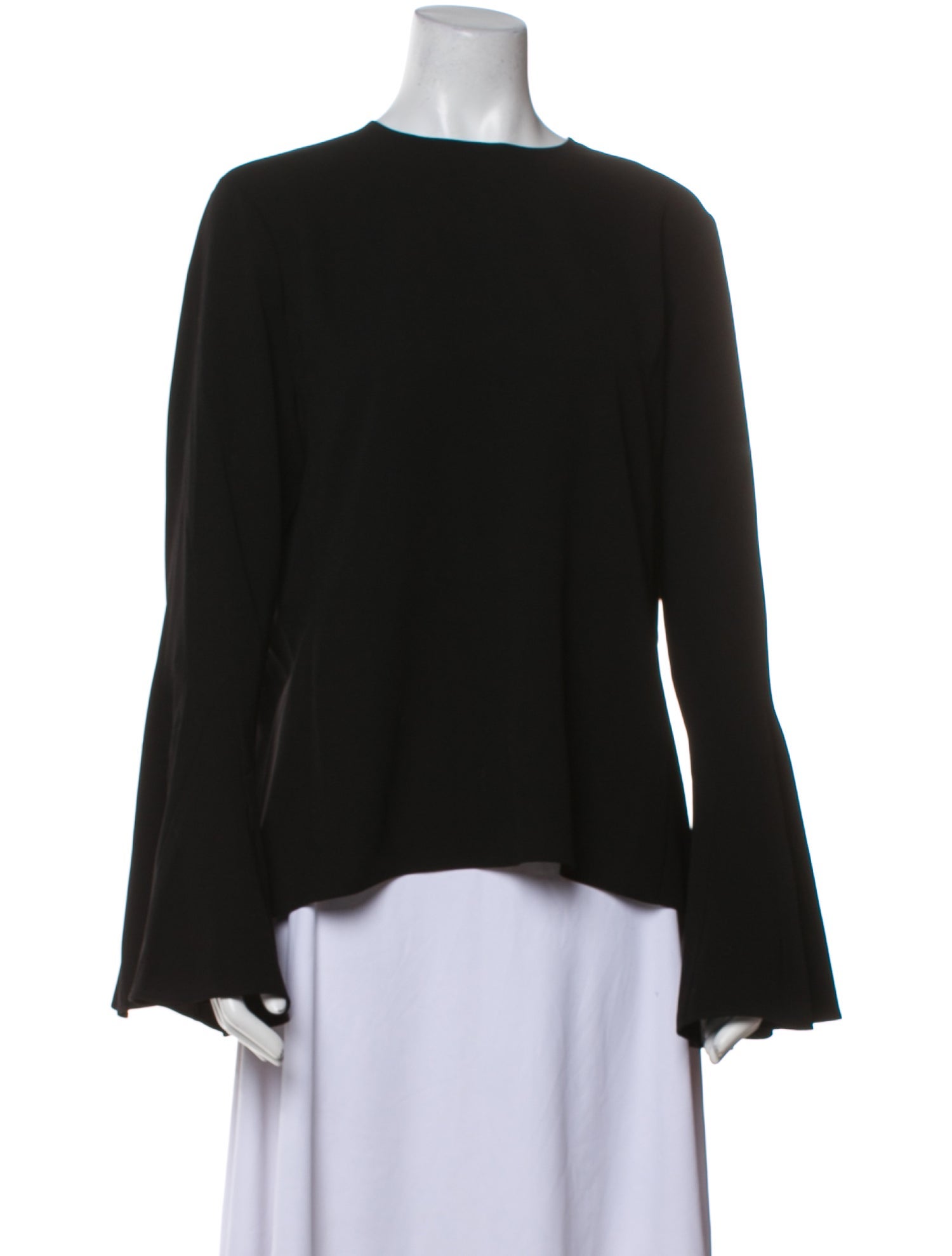 FRAME Bateau Neckline Long Sleeve Blouse
