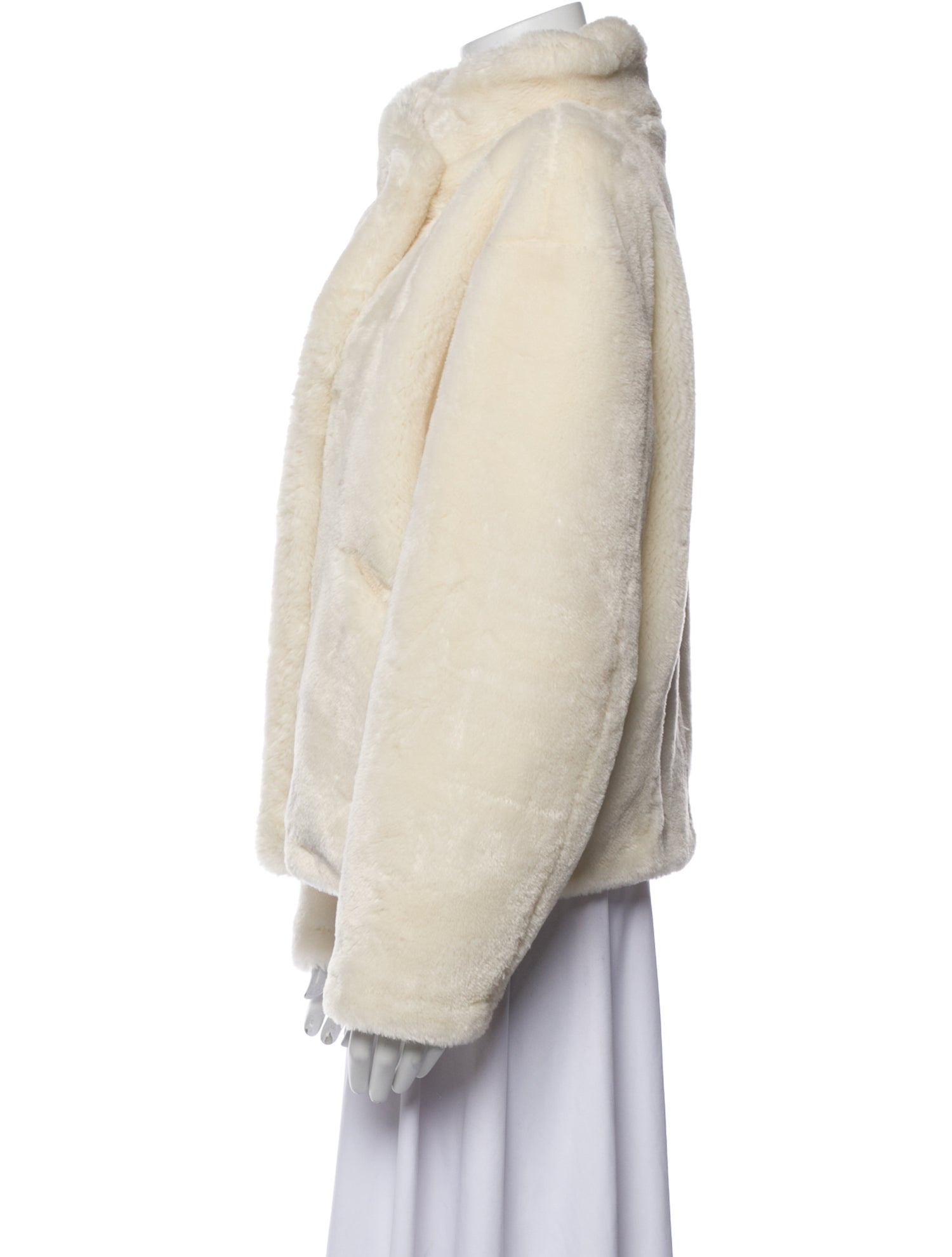 FRAME Faux Fur Faux Fur Jacket