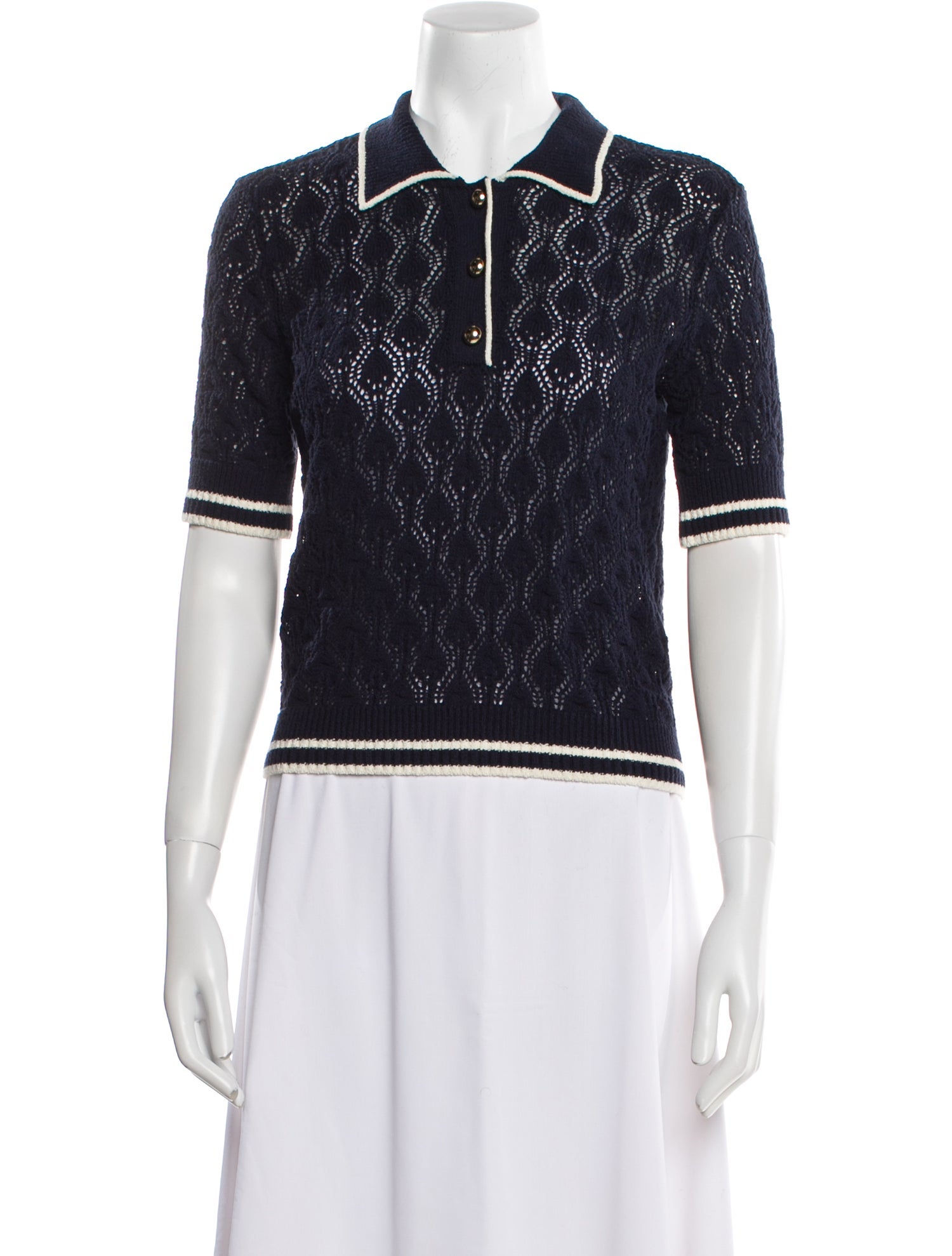 FRAME Printed Crew Neck Sweater