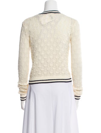 FRAME Striped Crew Neck Sweater