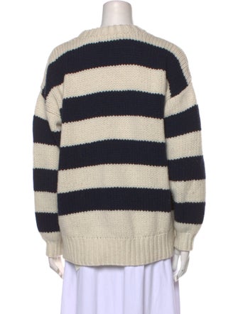 FRAME Merino Wool Striped Sweater