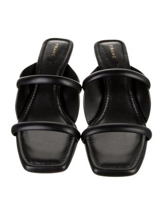 FRAME Leather Slides