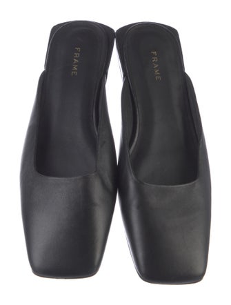 FRAME Leather Mules