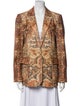 FRAME Printed Blazer