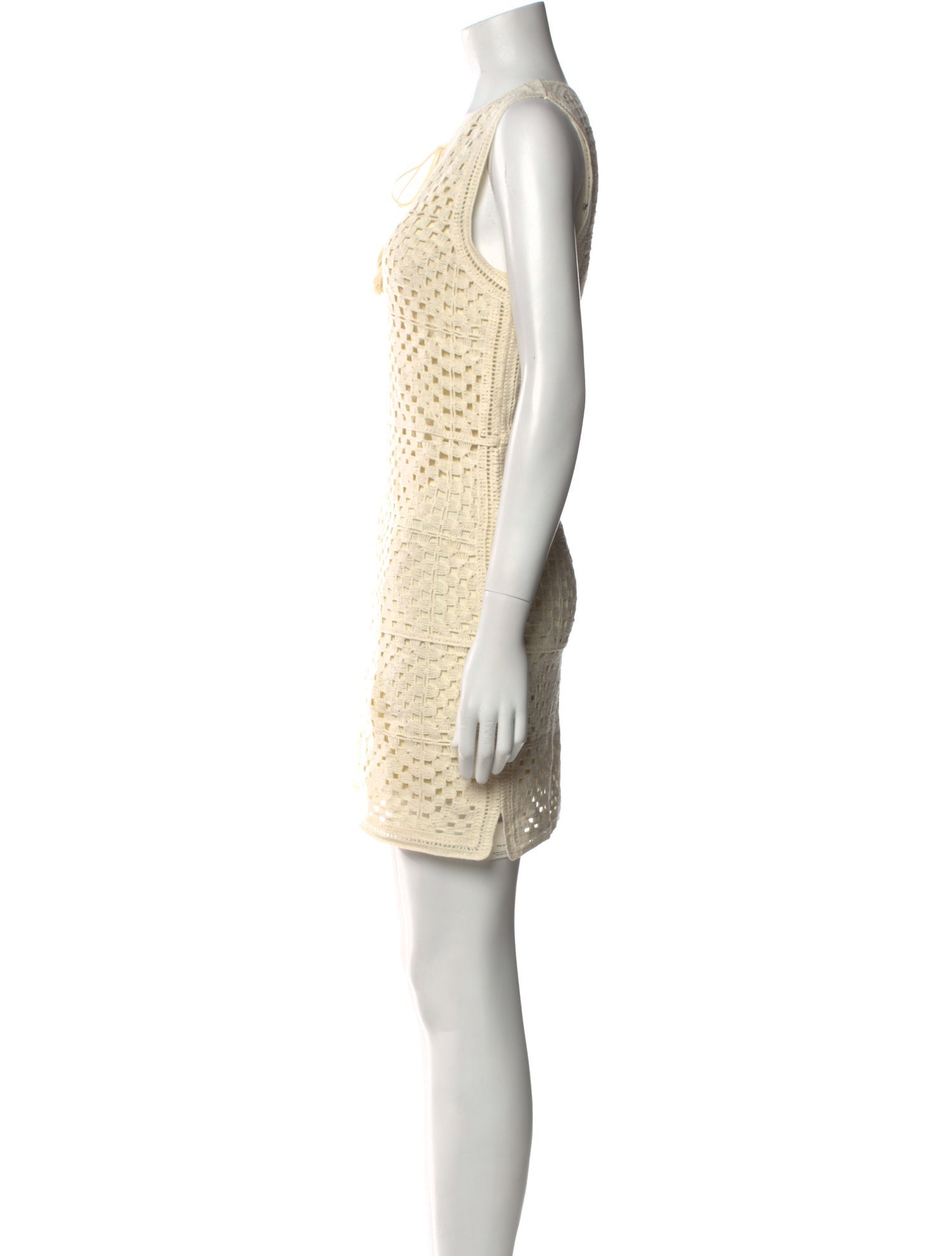 FRAME V-Neck Mini Dress w/ Tags