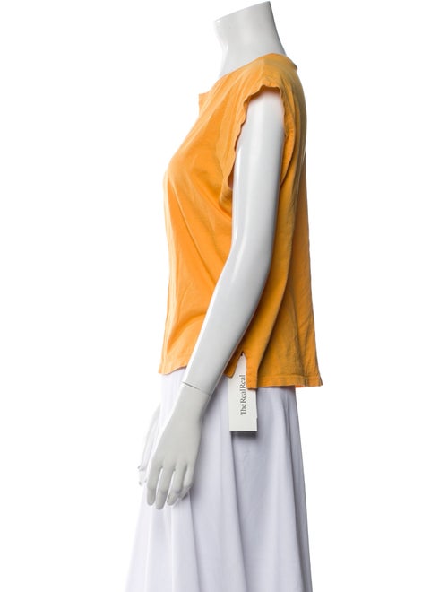 FRAME Crew Neck Short Sleeve Top