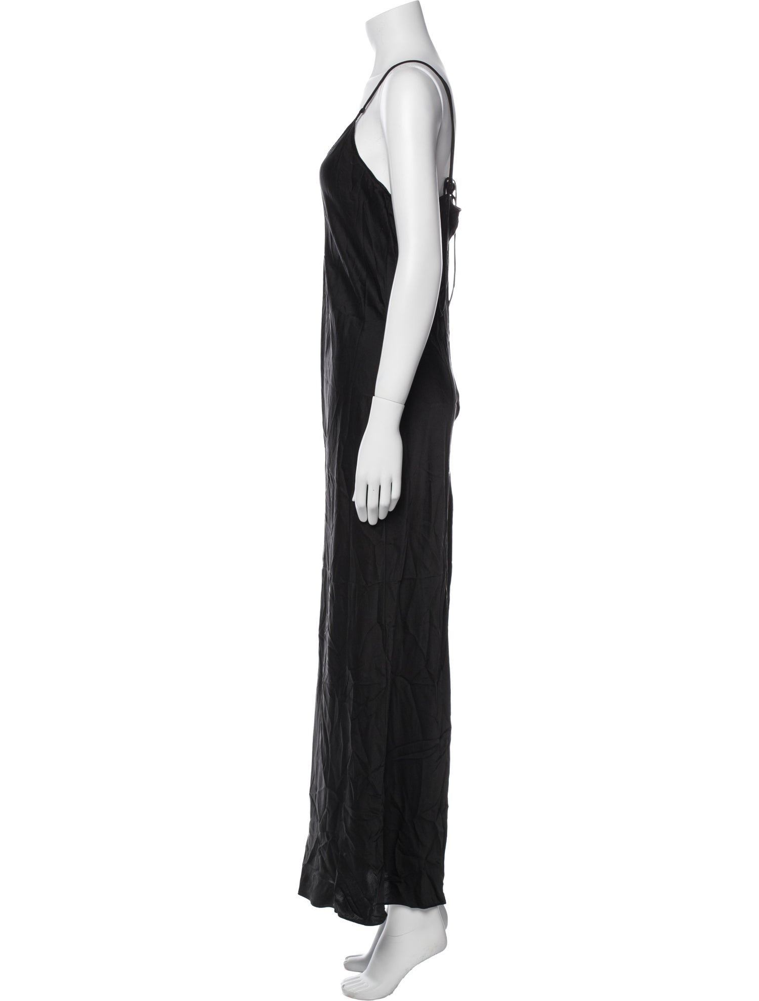 FRAME V-Neck Long Dress