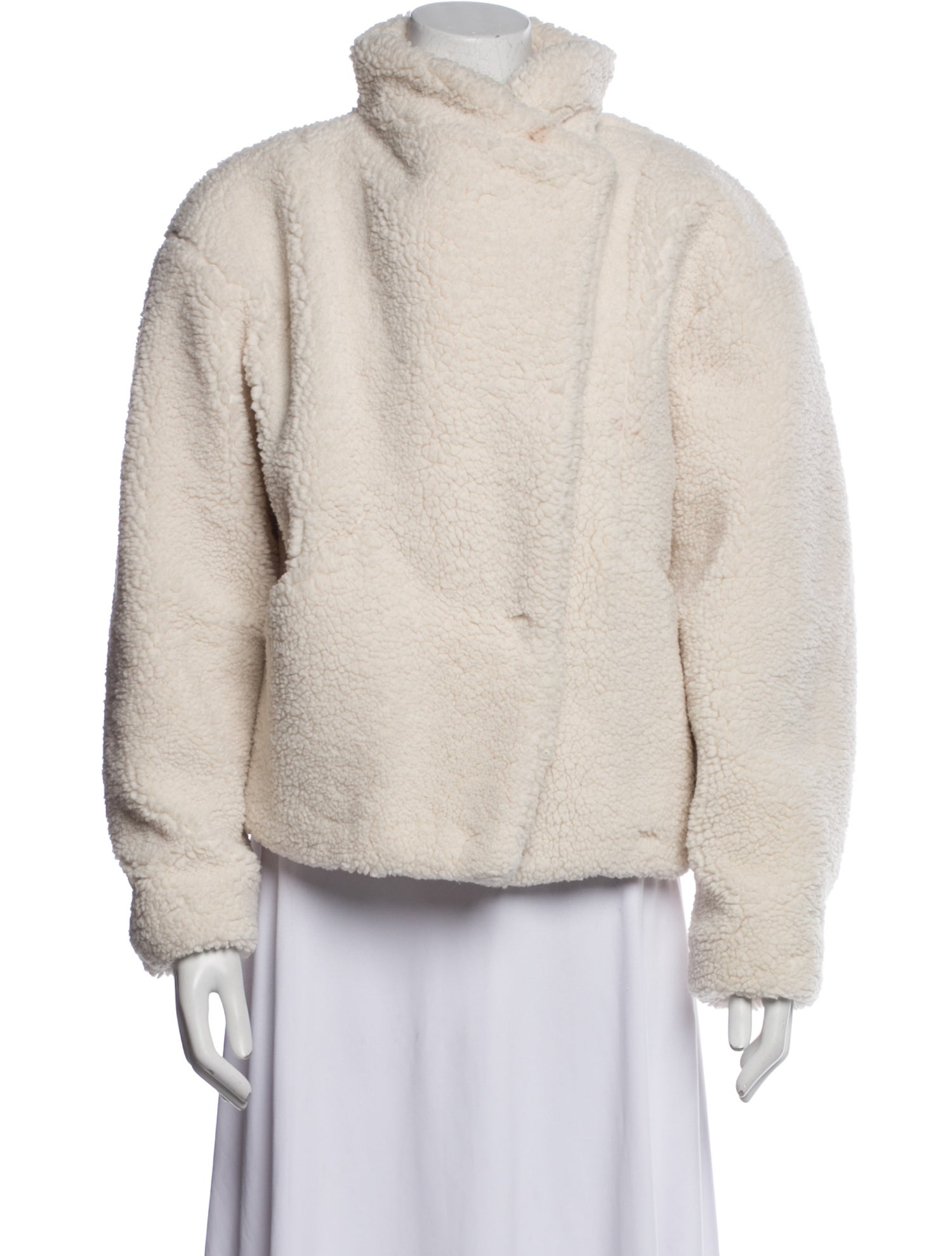 FRAME Faux Fur Jacket