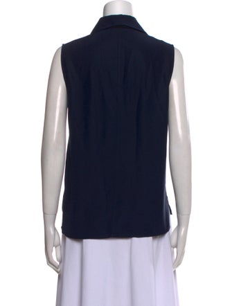FRAME Silk Sleeveless Top