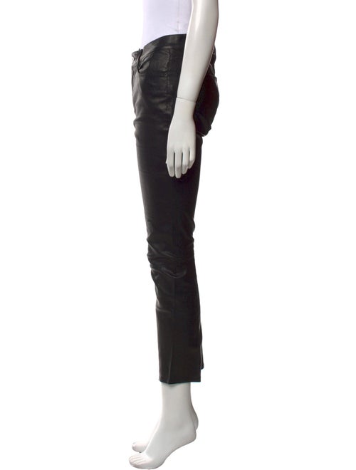 FRAME Lamb Leather Skinny Leg Pants