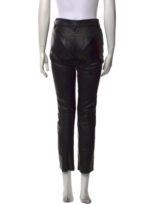 FRAME Lamb Leather Skinny Leg Pants