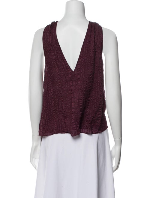 FRAME Silk Halterneck Crop Top