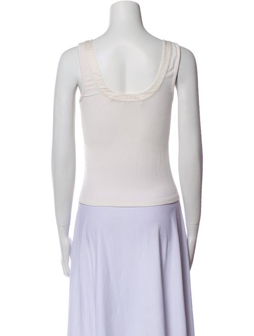 FRAME Scoop Neck Sleeveless Top