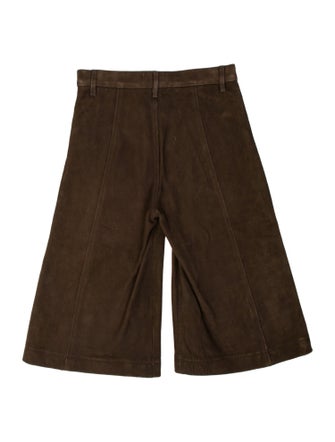 FRAME Lamb Leather Wide Leg Pants