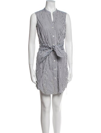 FRAME Striped Mini Dress