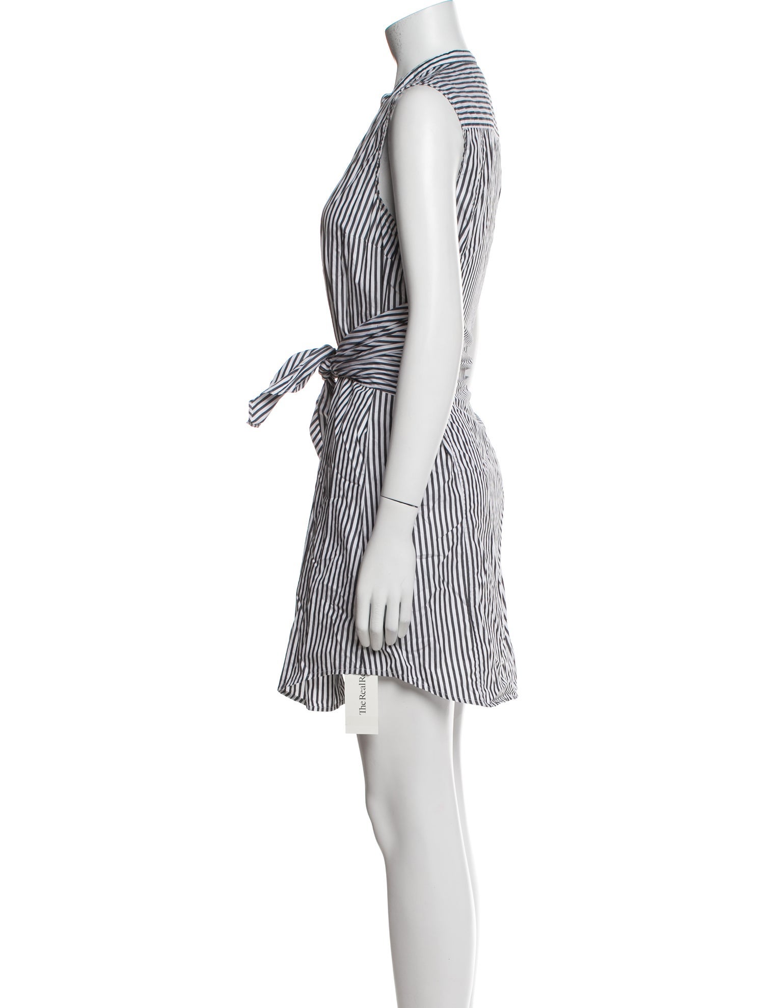 FRAME Striped Mini Dress