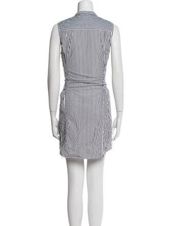 FRAME Striped Mini Dress