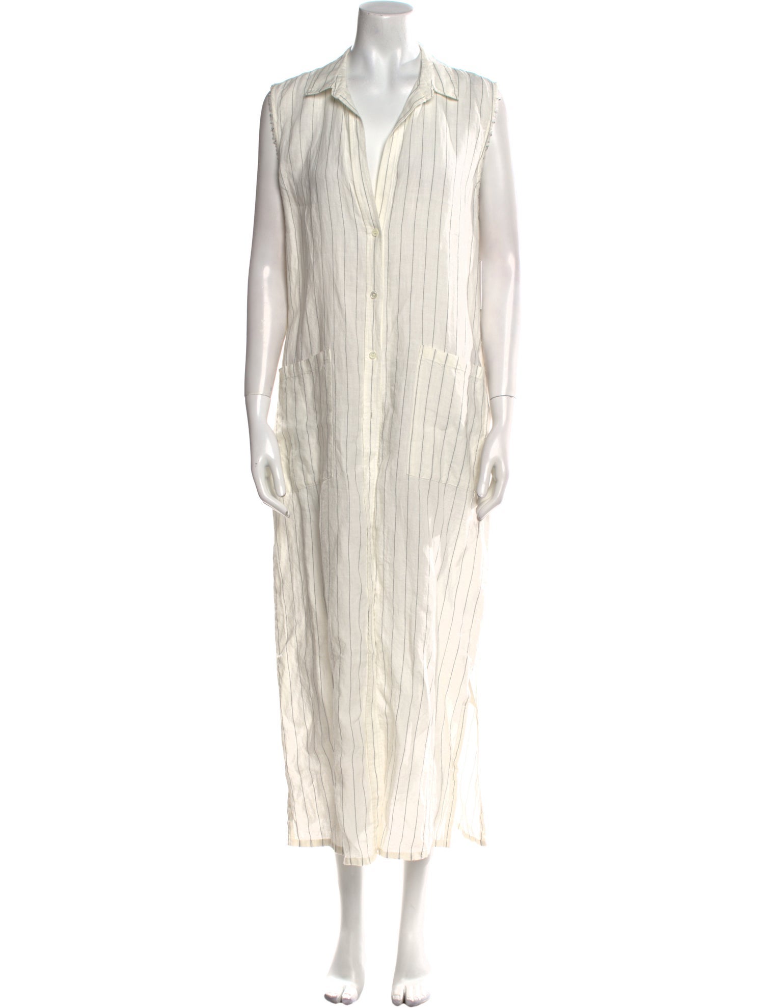 FRAME Linen Long Dress w/ Tags