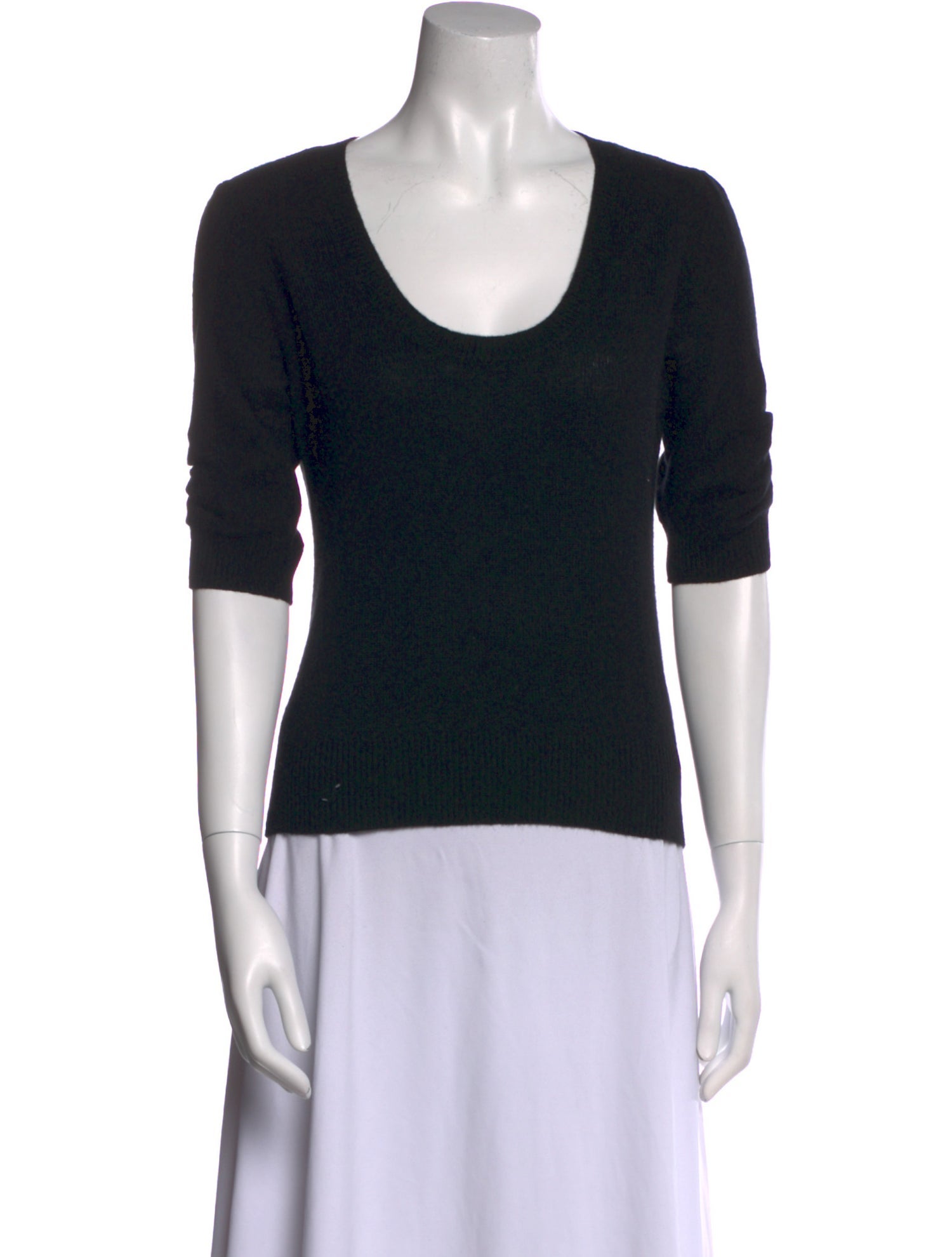 FRAME Cashmere Scoop Neck T-Shirt