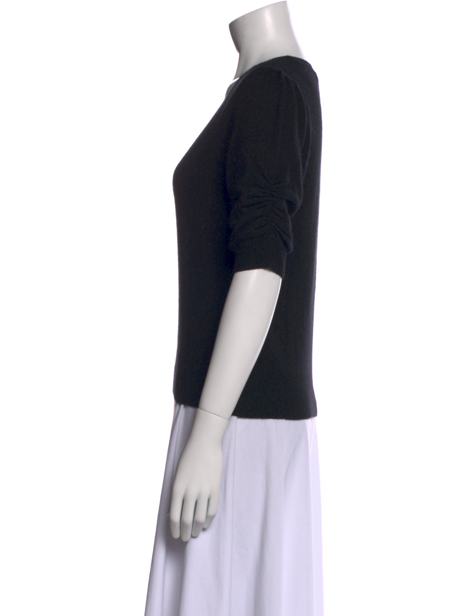 FRAME Cashmere Scoop Neck T-Shirt