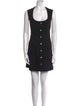 FRAME Square Neckline Mini Dress