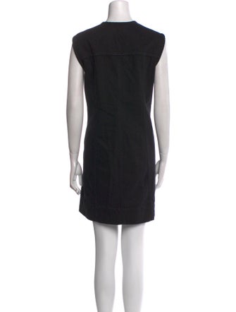 FRAME Square Neckline Mini Dress