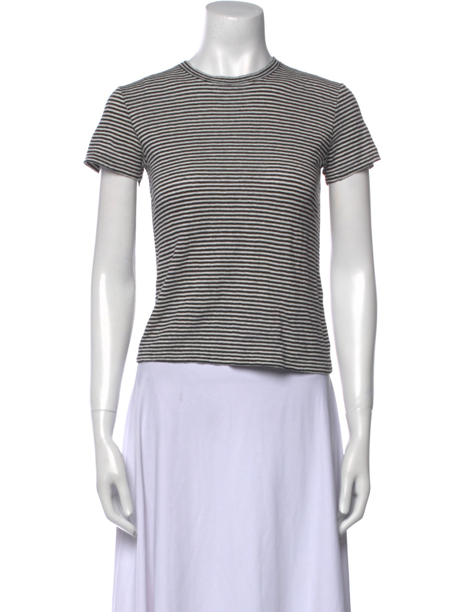 FRAME Linen Striped Crop Top w/ Tags