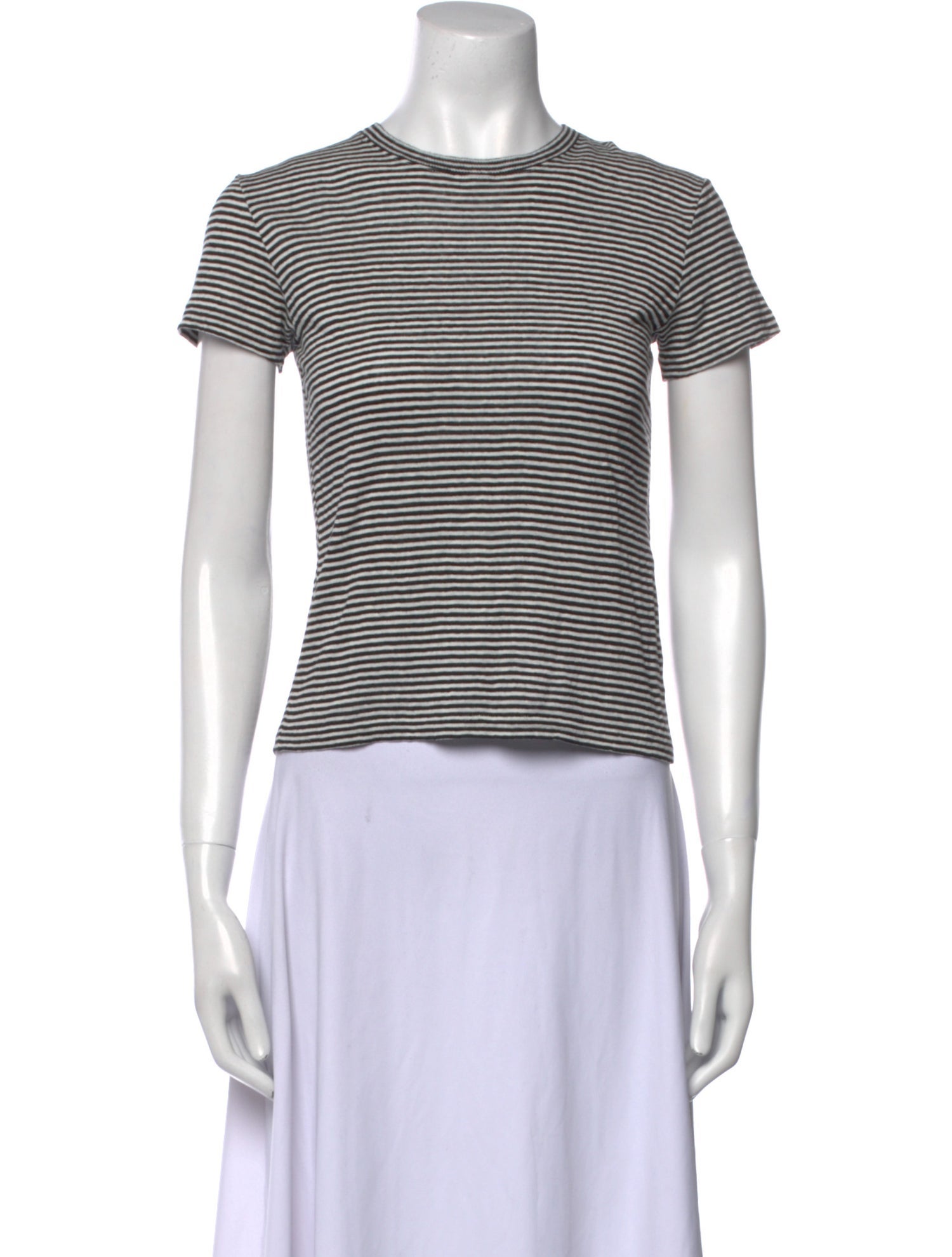 FRAME Linen Striped Crop Top w/ Tags