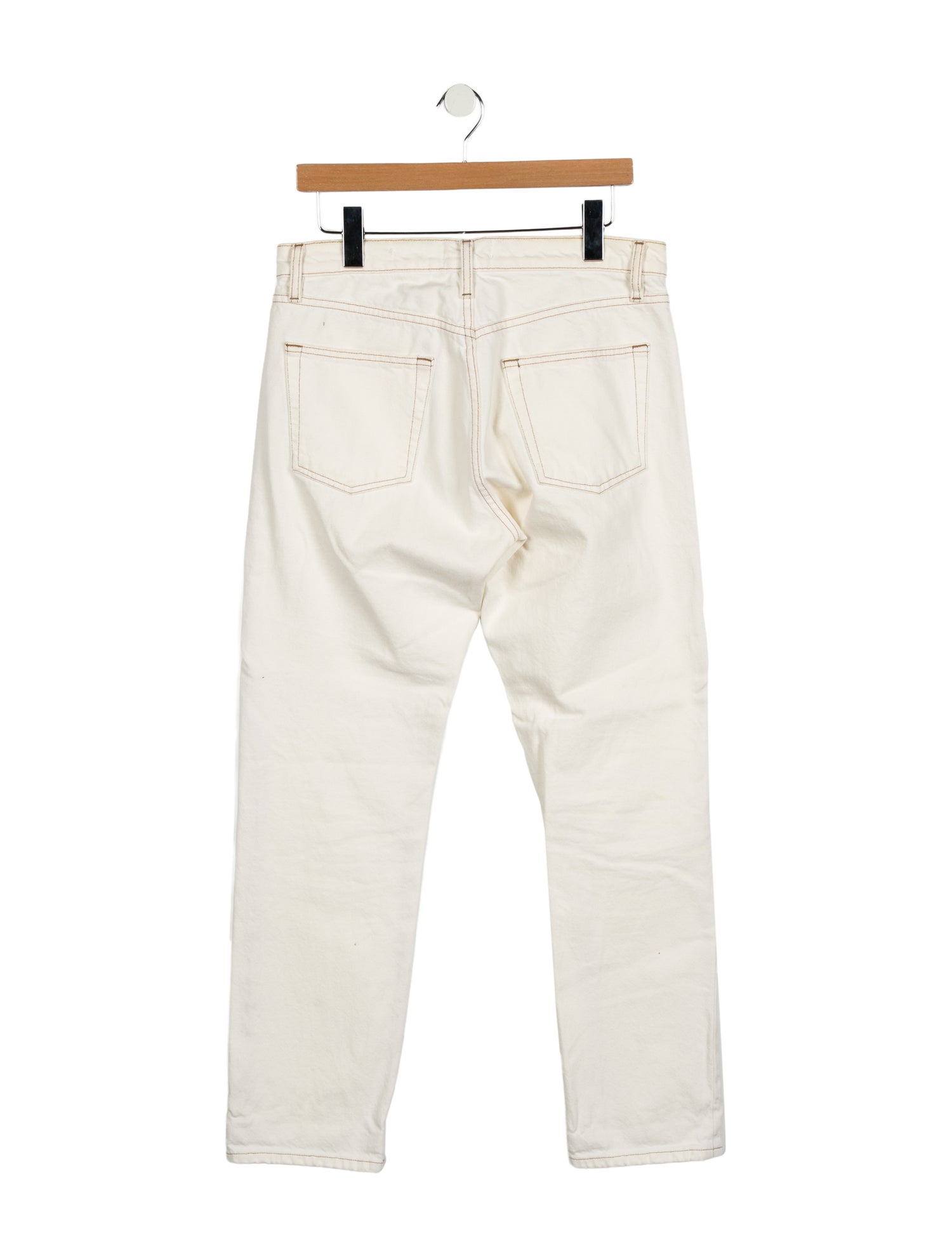 FRAME Mid-Rise Straight Leg Jeans