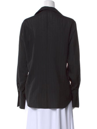 FRAME Long Sleeve Button-Up Top