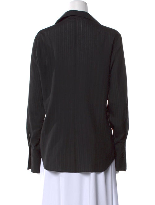 FRAME Long Sleeve Button-Up Top