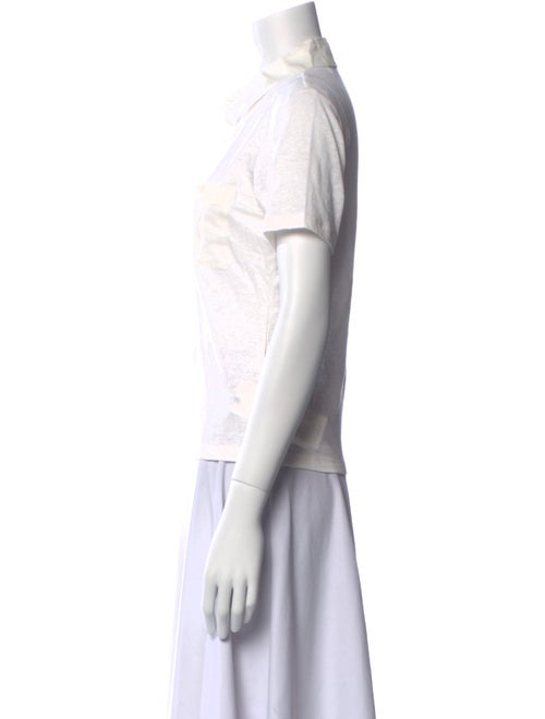 FRAME Linen Short Sleeve Polo