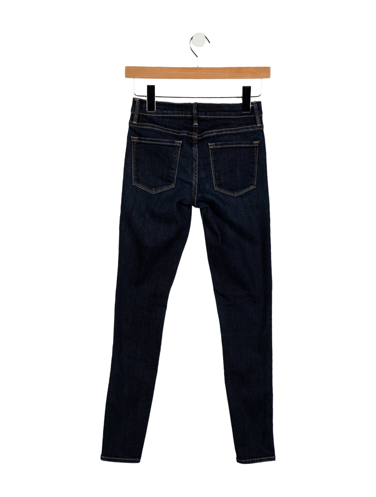 FRAME Low-Rise Skinny Leg Jeans
